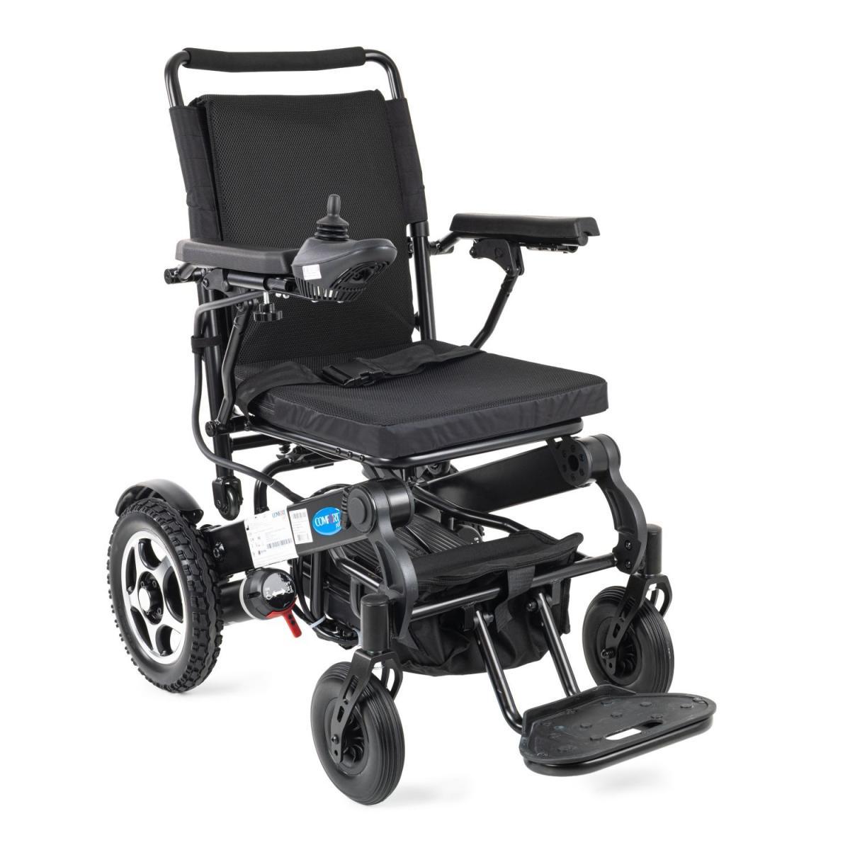 Comfort Plus Ergostar-Lux Siyah Akülü Tekerlekli Sandalye