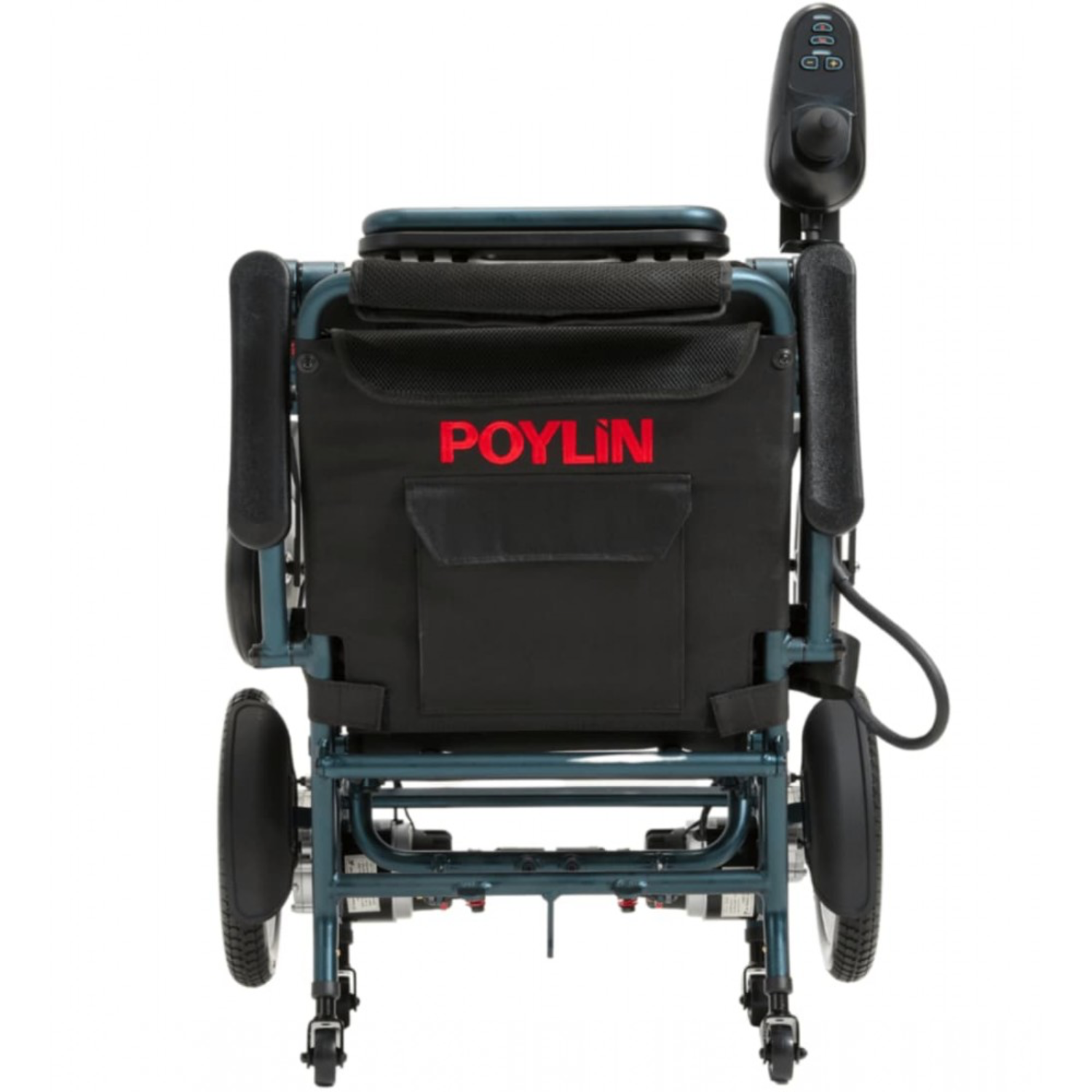 Poylin P203 Ultra Hafif Katlanabilir Akülü Tekerlekli Sandalye – 3. görsel