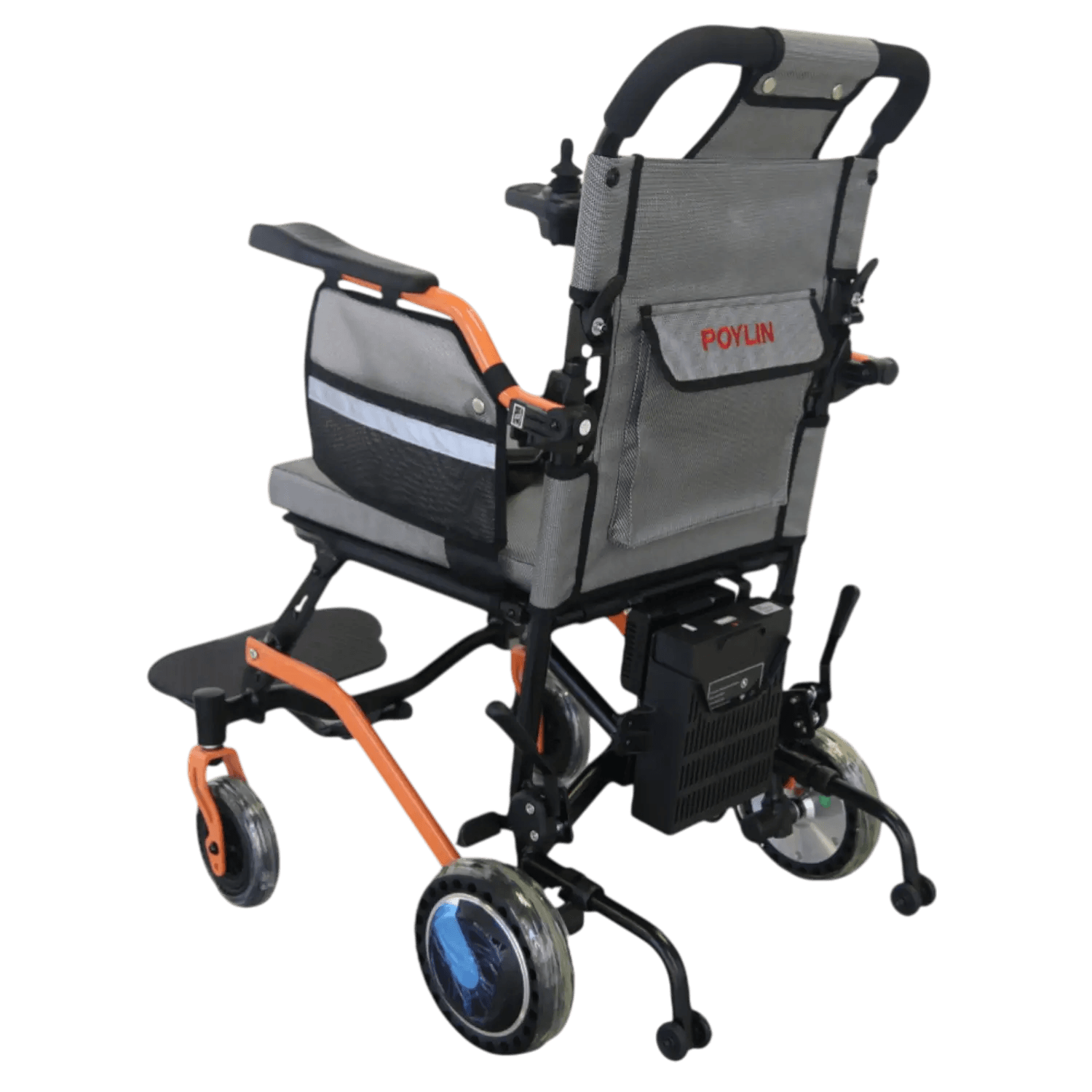 Poylin P204 Hafif Akülü Katlanabilir Tekerlekli Sandalye – 3. görsel