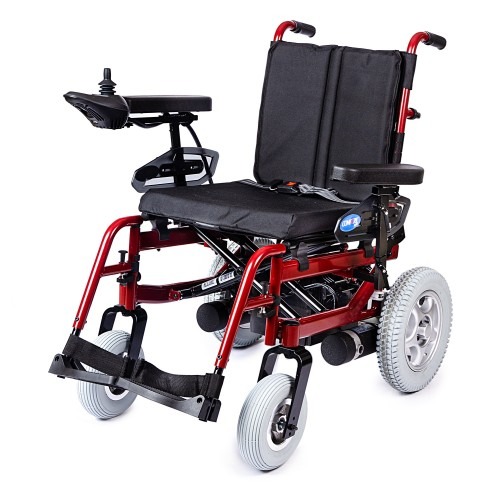 Comfort Plus Allure Akülü Tekerlekli Sandalye Bordo – 2. görsel