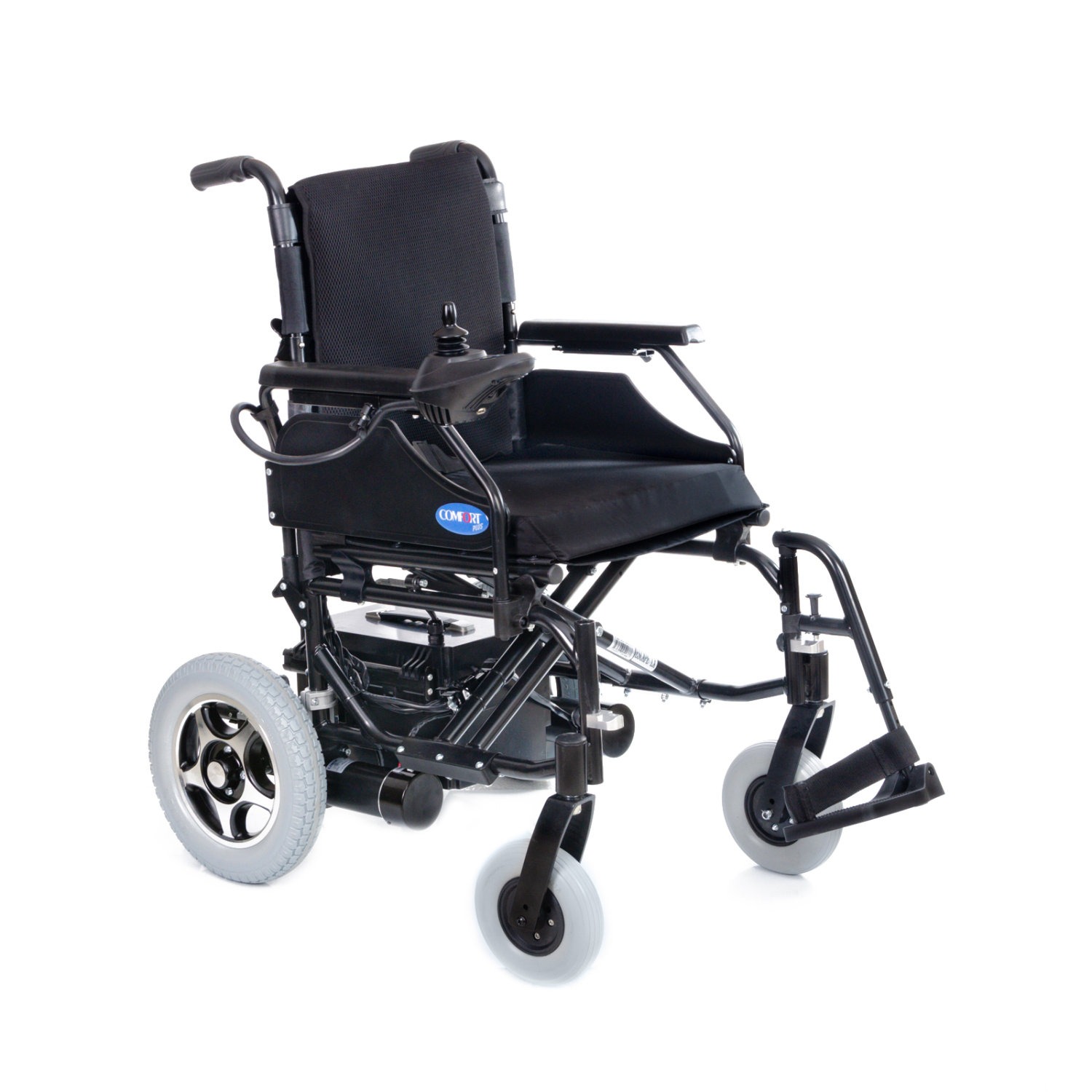 Comfort Plus Escape LX Akülü Tekerlekli Sandalye Siyah – 1. görsel