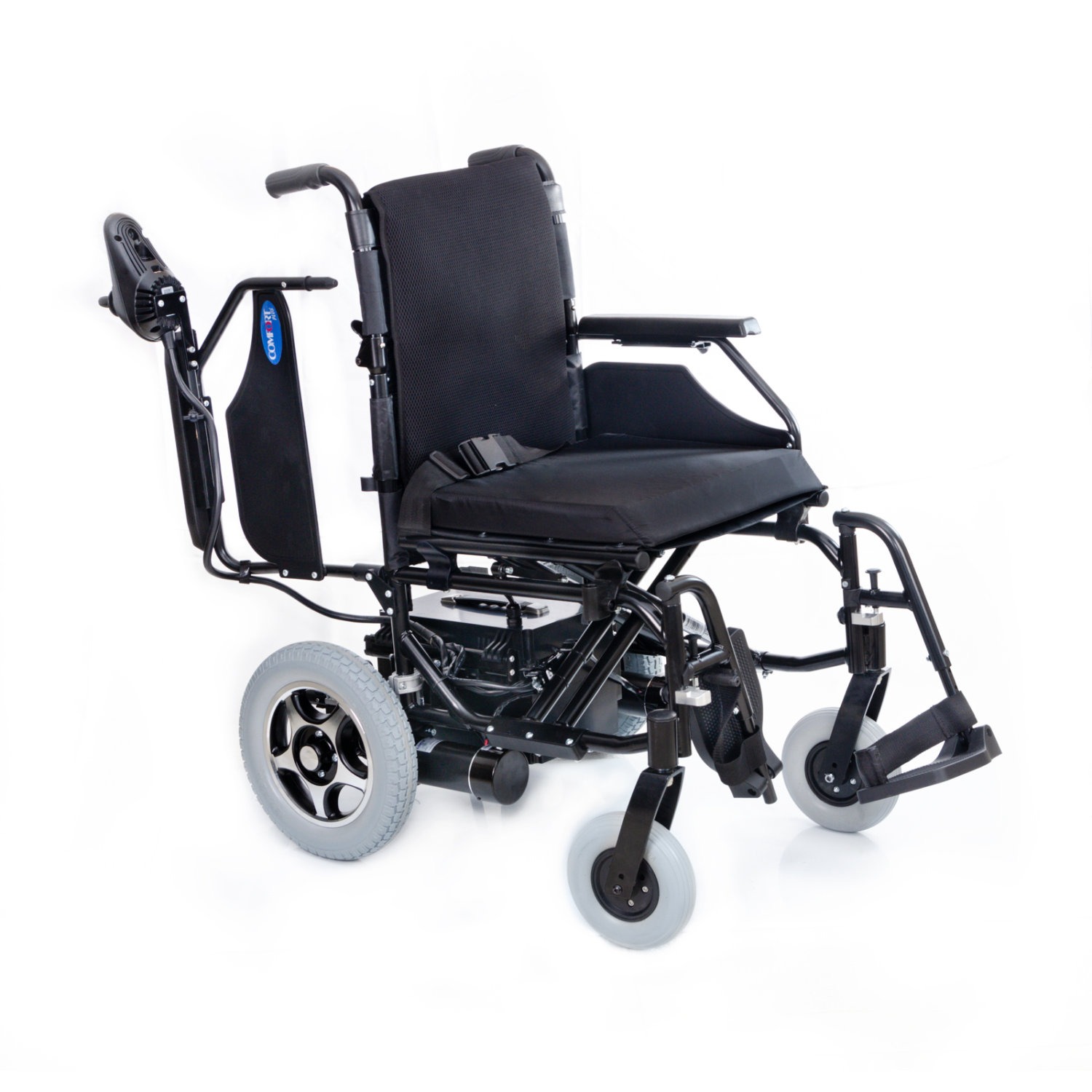 Comfort Plus Escape LX Akülü Tekerlekli Sandalye Siyah – 2. görsel