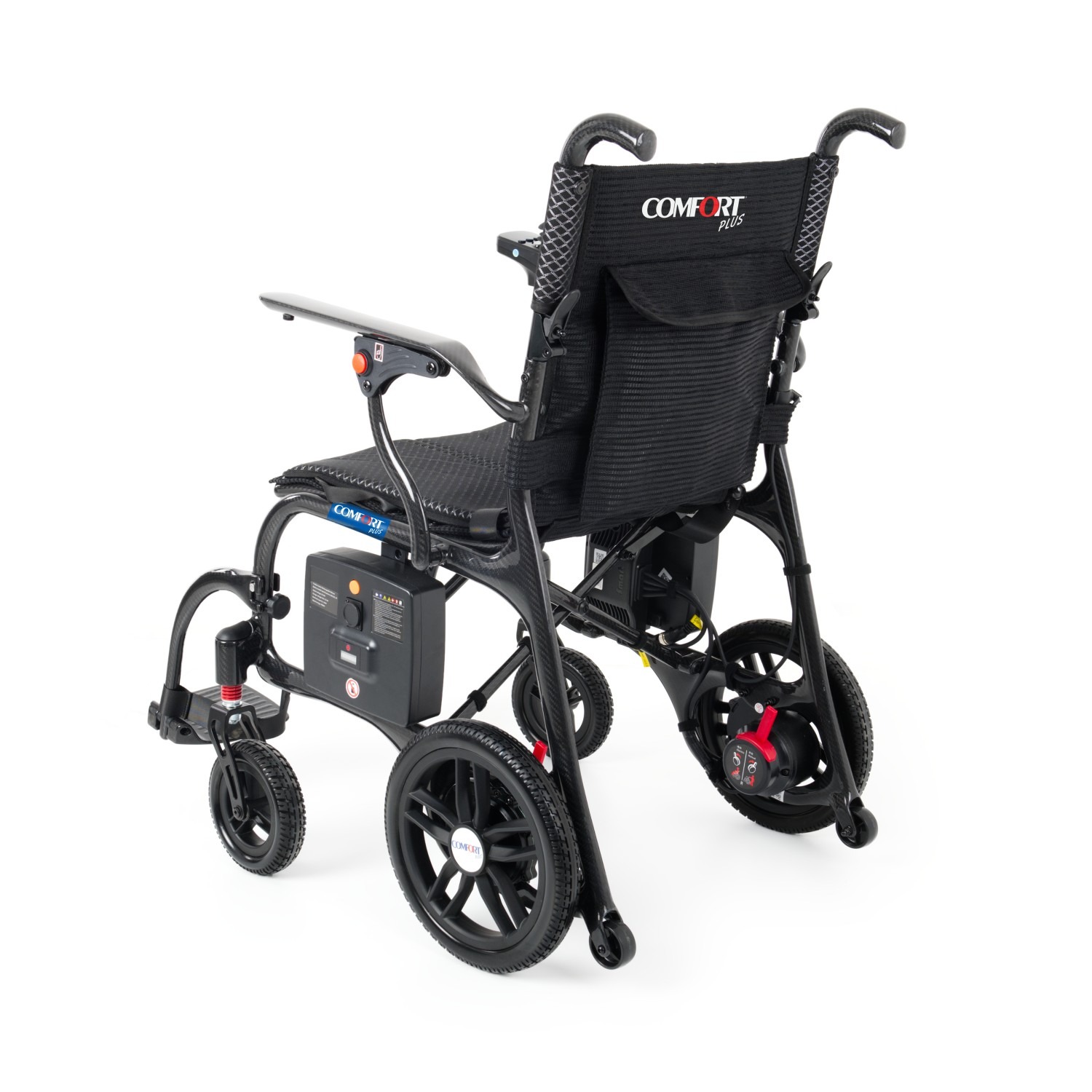 Comfort Plus DY01107 Karbon Akülü Tekerlekli Sandalye Ultra Hafif 20Ah Lityum Pil – 3. görsel