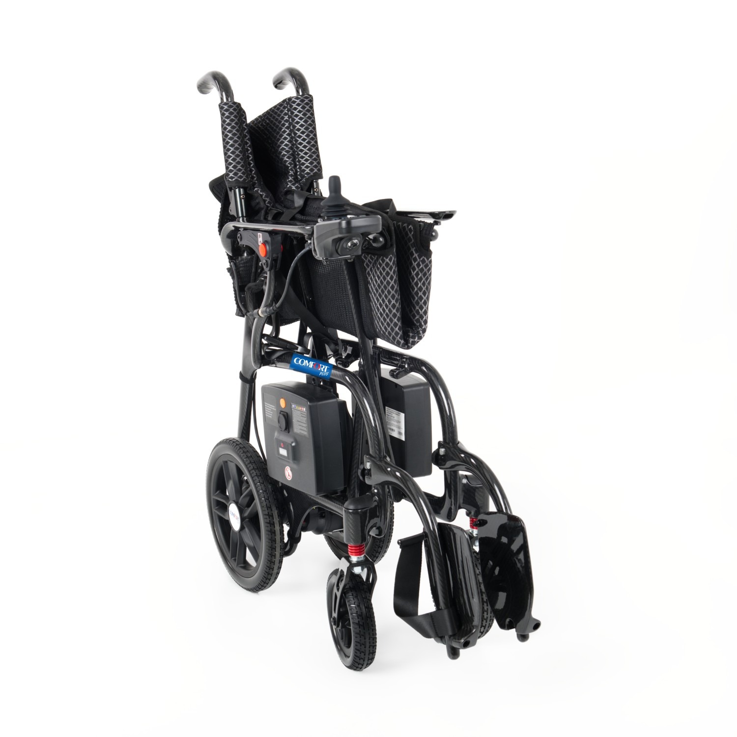 Comfort Plus DY01107 Karbon Akülü Tekerlekli Sandalye Ultra Hafif 20Ah Lityum Pil – 6. görsel