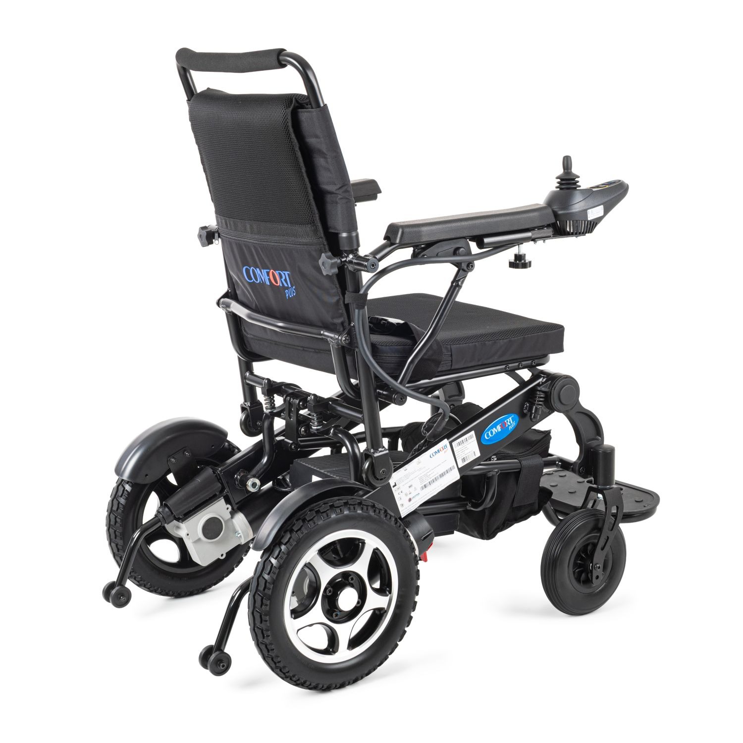 Comfort Plus Ergostar-Lux Siyah Akülü Tekerlekli Sandalye – 3. görsel