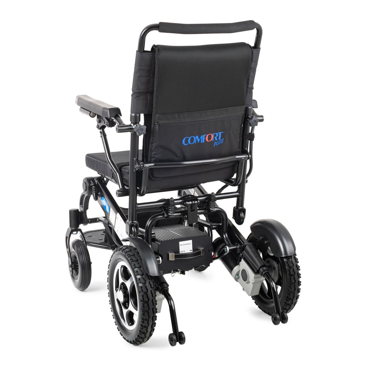 Comfort Plus Ergostar-Lux Siyah Akülü Tekerlekli Sandalye – 4. görsel