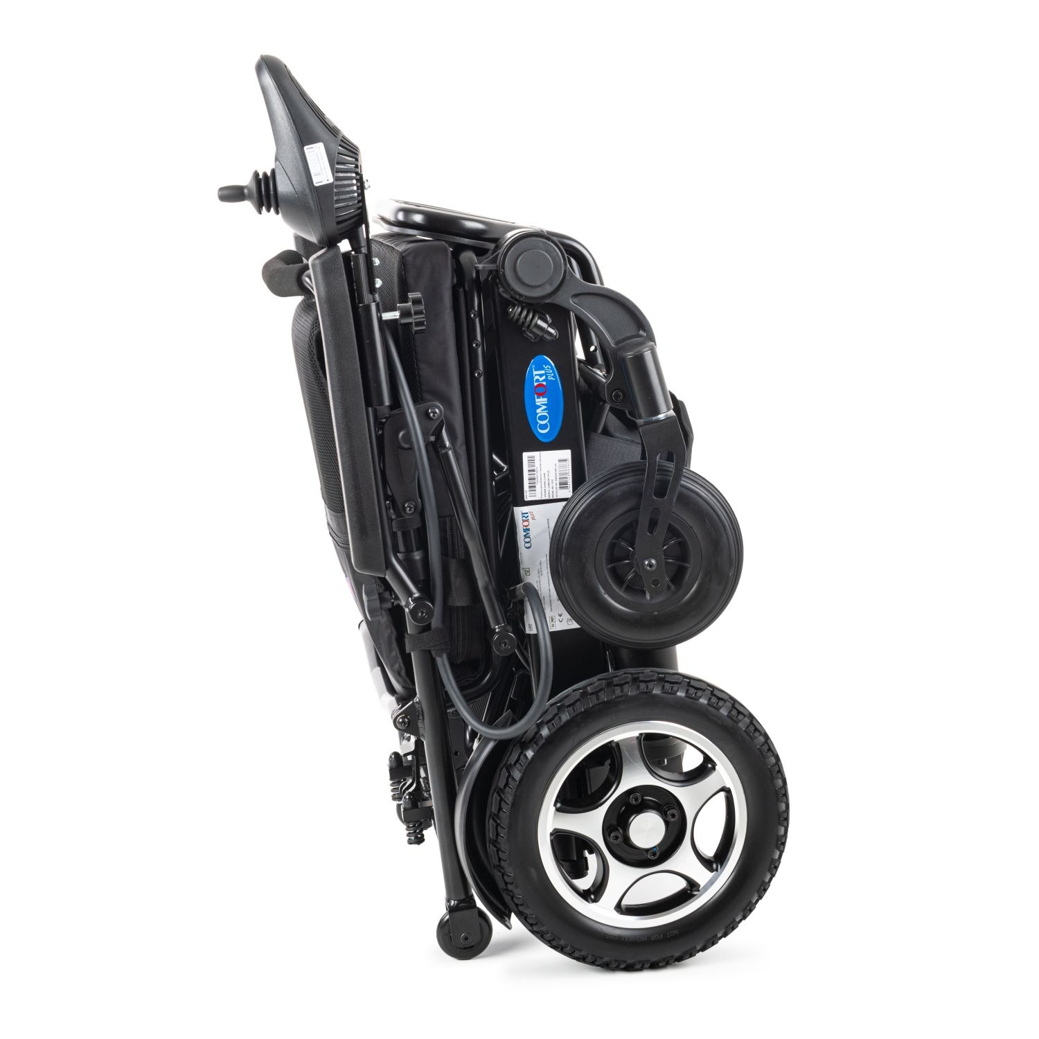 Comfort Plus Ergostar-Lux Siyah Akülü Tekerlekli Sandalye – 6. görsel