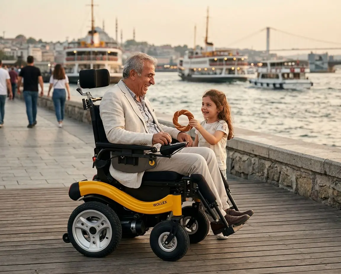 SW165-S Enjoy Aküllü Tekerlekli Sandalye — premium ürün görseli