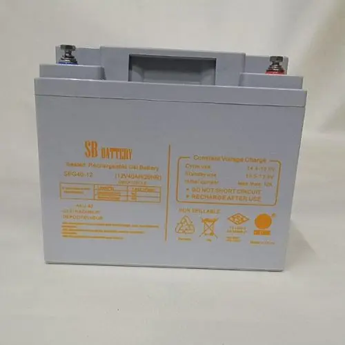 Sader 12V 40Ah %100 Jel Akü (2 Adet)