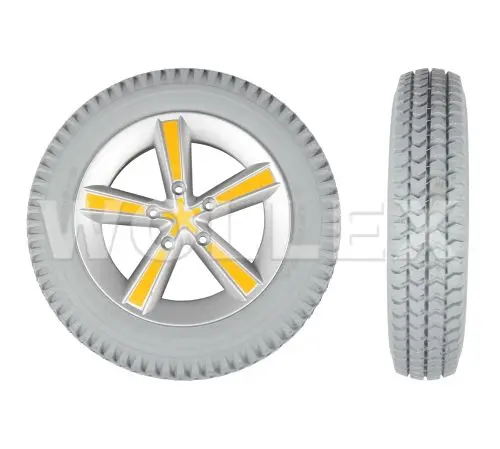 Wollex B500 3.00-8 Dolgu Arka Teker